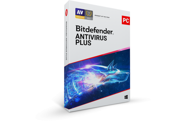 Bitdefender AntiVirus Plus, 1 rok, 5 urządzeń, nowa licencja