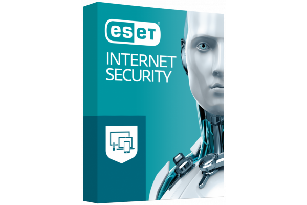 ESET Internet Security - 3d box regular - RGB