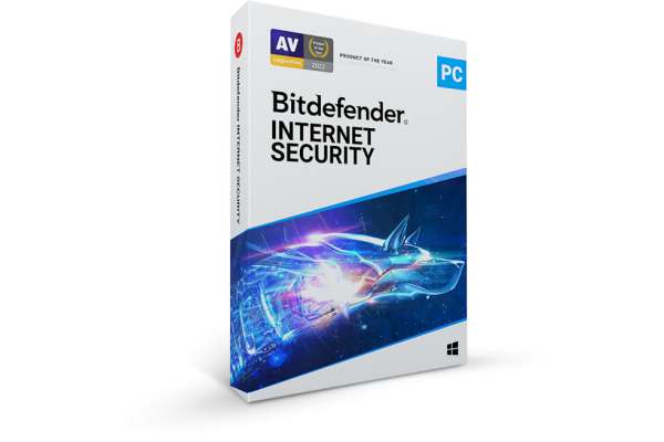 Bitdefender Internet Security, 1 rok, 3 urządzenia, nowa licencja