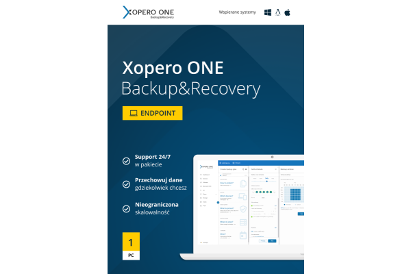 Xopero ONE Endpoint Agent odnowienie wsparcia typu standard